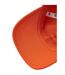 Mens Embroidered Logo Cotton Baseball Cap Orange Tommy Hilfiger-3