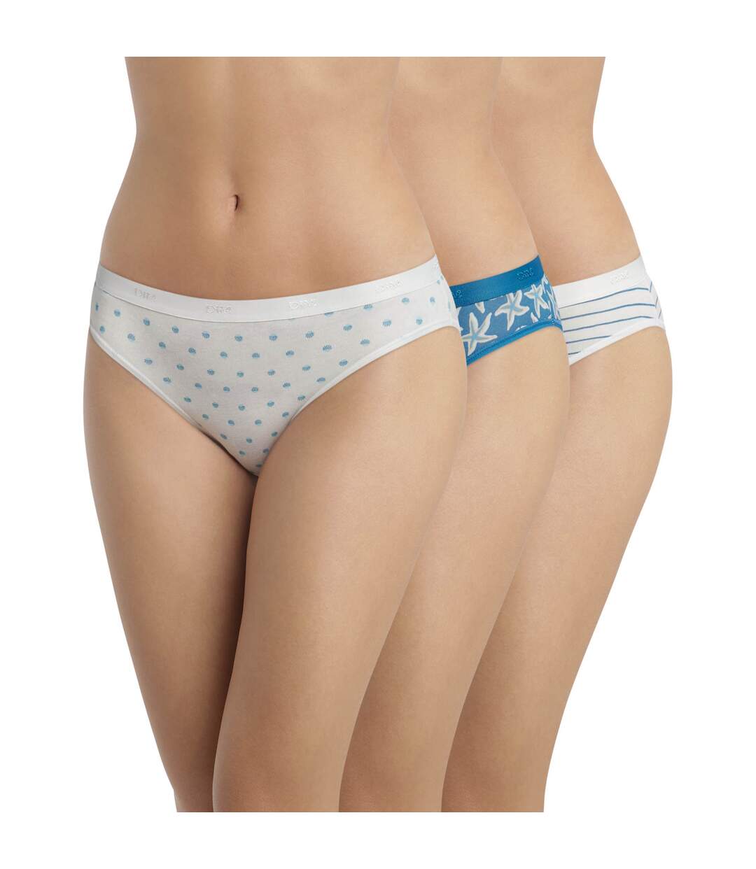 Lot de 3 Culottes Les Pockets Coton-1