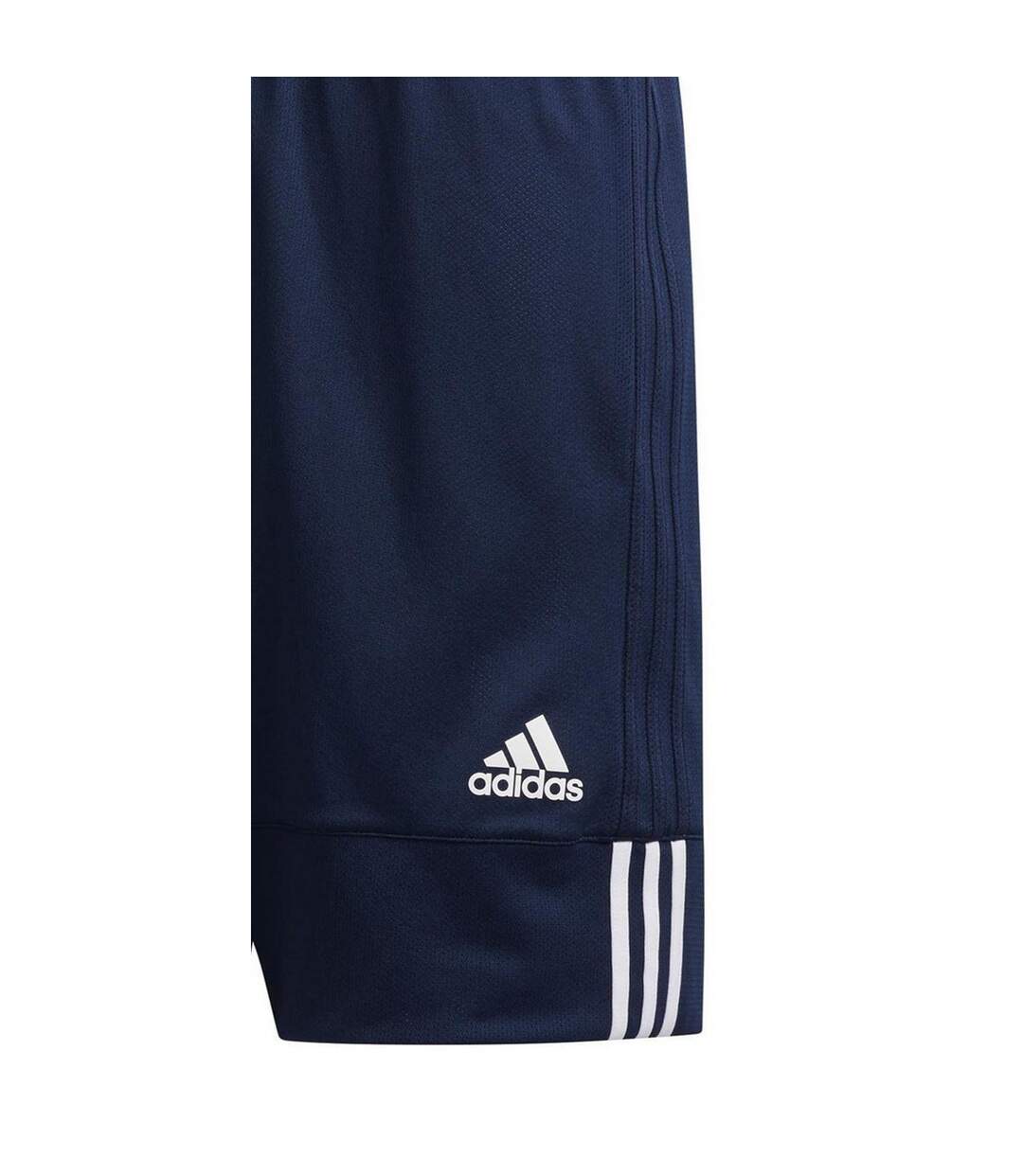 Short De Basket Motif/style Logo Homme Bleu Marine Blanc Adidas-4