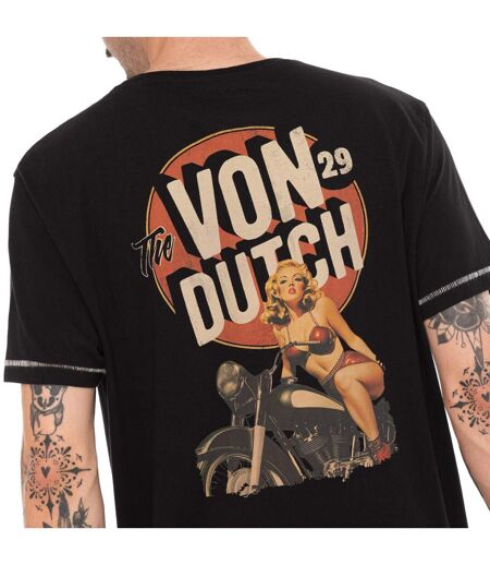T-shirt homme regular en jersey 160GSM print devant et dos Bitch Vondutch