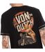 T-shirt homme regular en jersey 160GSM print devant et dos Bitch Vondutch-4