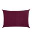 Voile d'ombrage rectangulaire Curacao - 2 x 3 m - Bordeaux