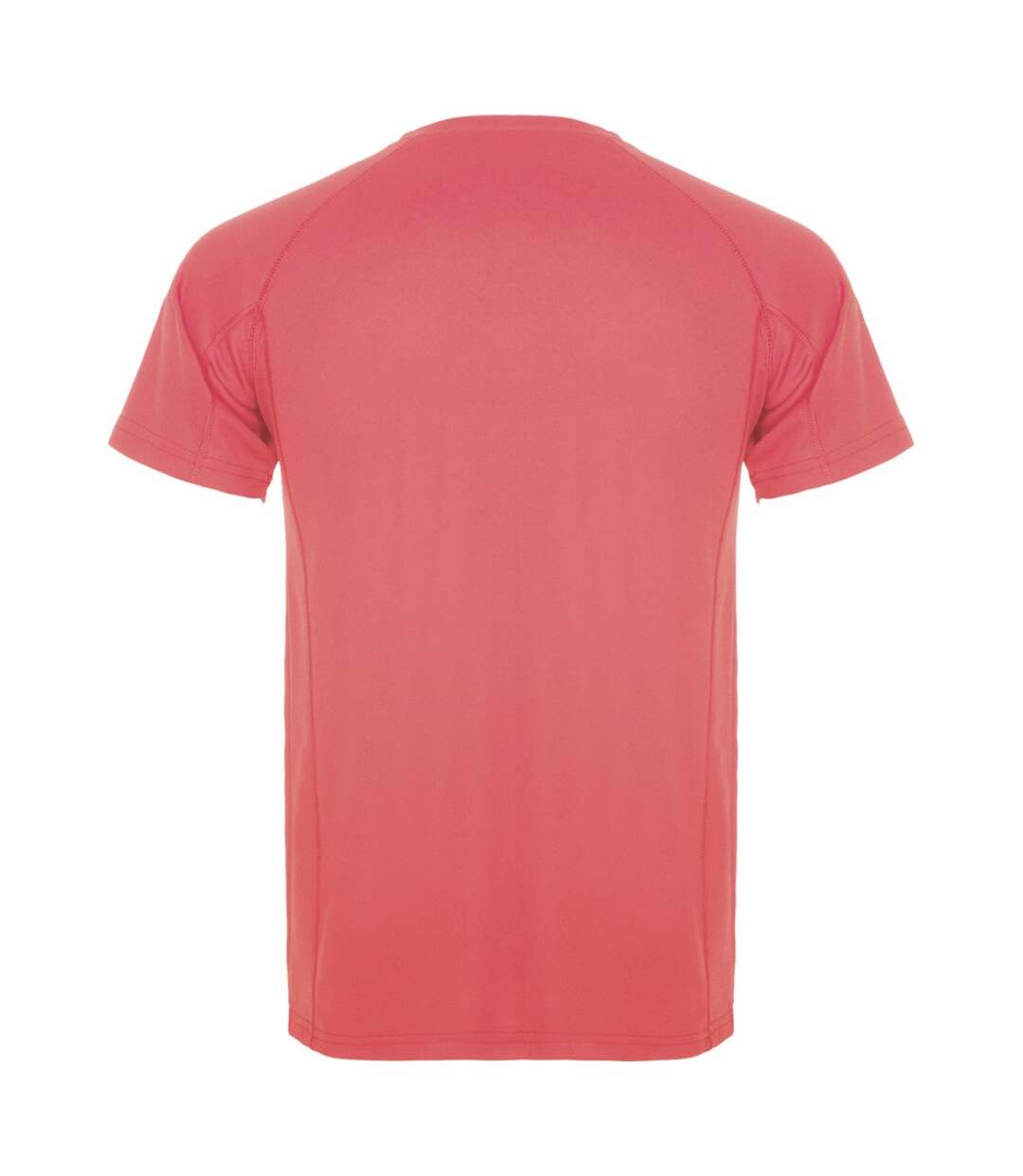 Mens Montecarlo Short-sleeved Sports T-shirt Fluorescent Coral Roly-2