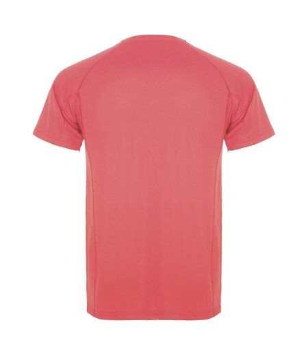 T-shirt montecarlo homme corail fluo Roly Roly