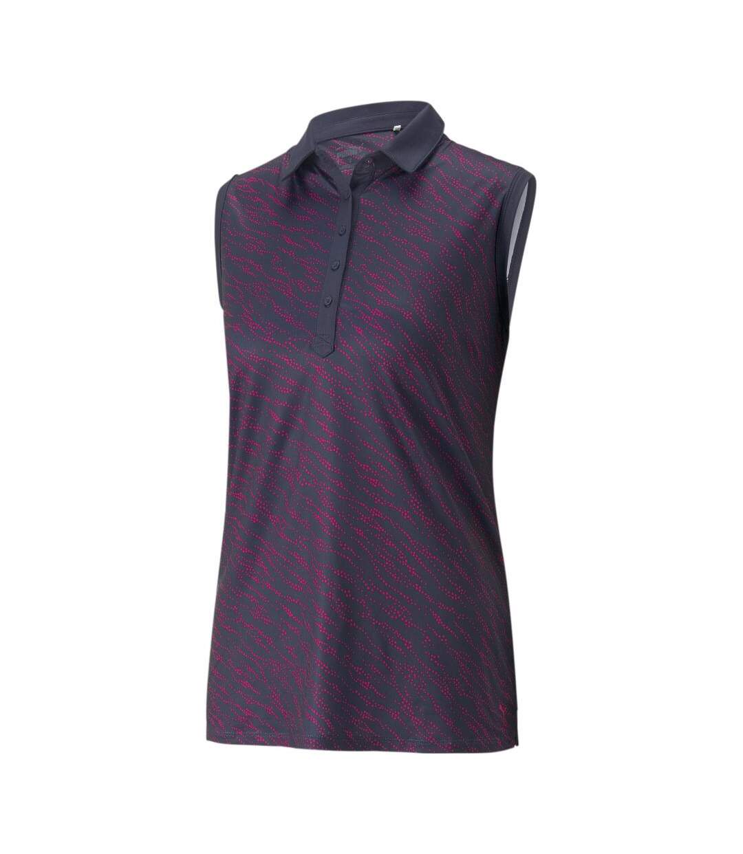 Polo Violet Femme Puma Wate - L