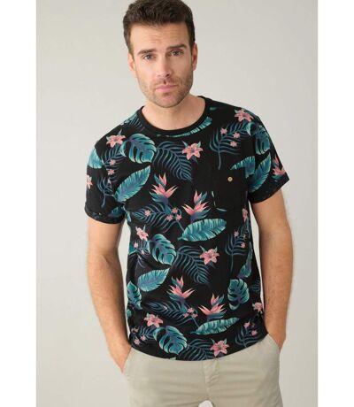 T-shirt pour homme à motifs tropicaux NUBIE