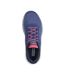 Womens/ladies Go Walk 7 Cosmic Waves Trainers Navy Coral Skechers-4