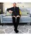 2 Pack Mens Extra Long Knee High Breathable Bamboo Socks-4