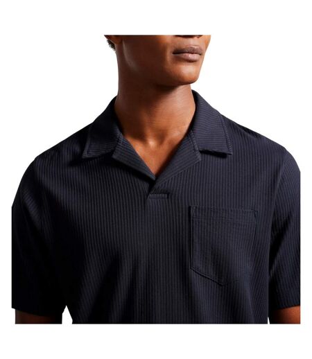 Mens Arkes Regular Polo Shirt Navy Ted Baker