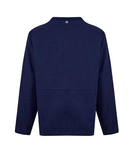 Mens Crew Neck Regular Long-sleeved Sweatshirt Navy Umbro