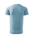 T-shirt Basic Homme Bleu Ciel Adler-2