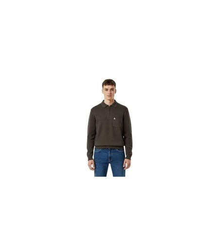 Polo Manches Longues Homme Gris Jack Wills