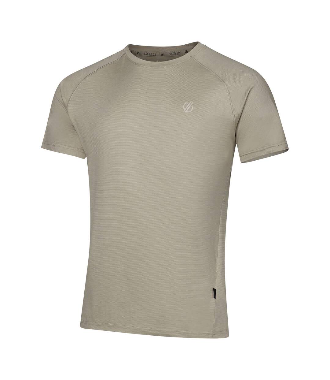 Mens Persist Marl T-shirt White Pepper Dare 2B-3