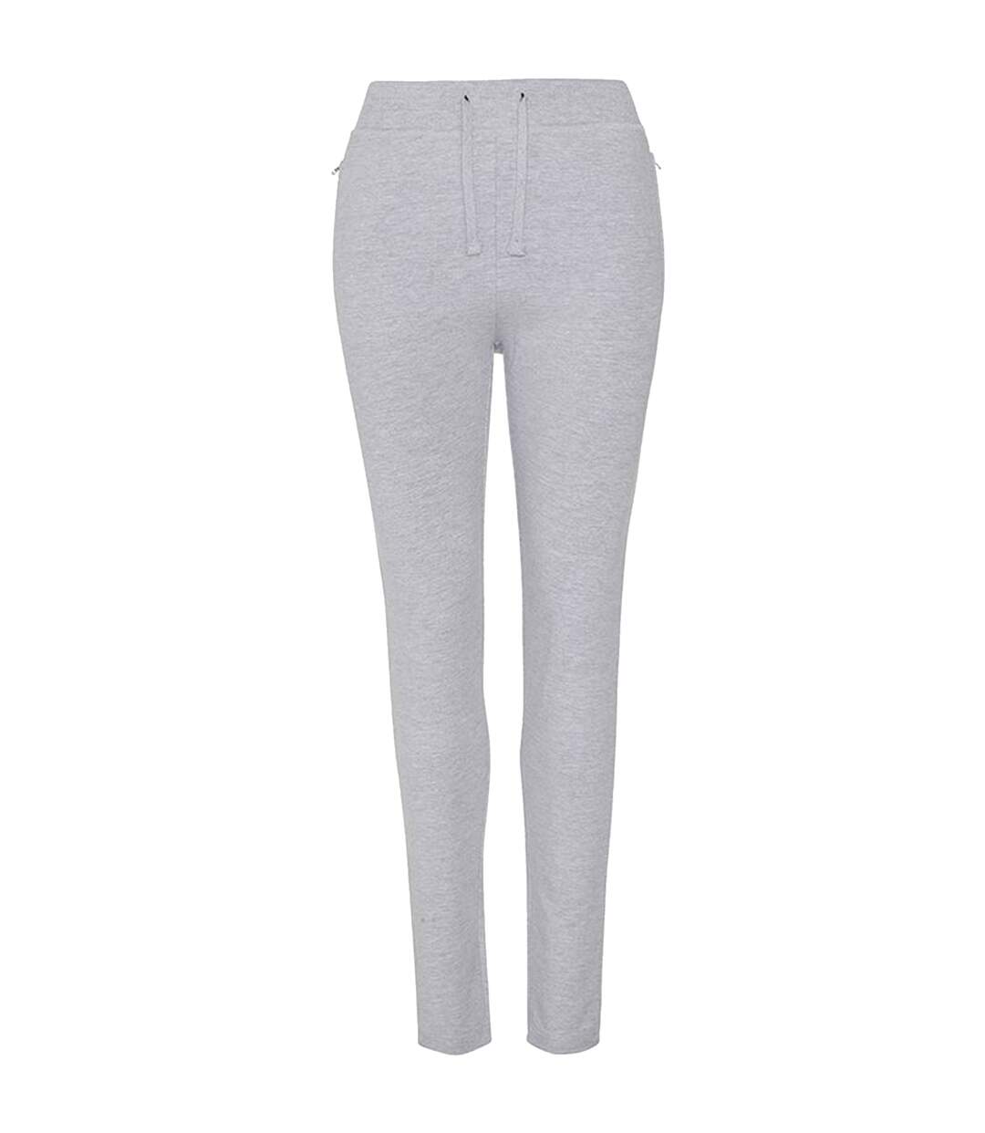 Hoods girlie pantalon de marche à jambe effilée femme gris AWDis-1