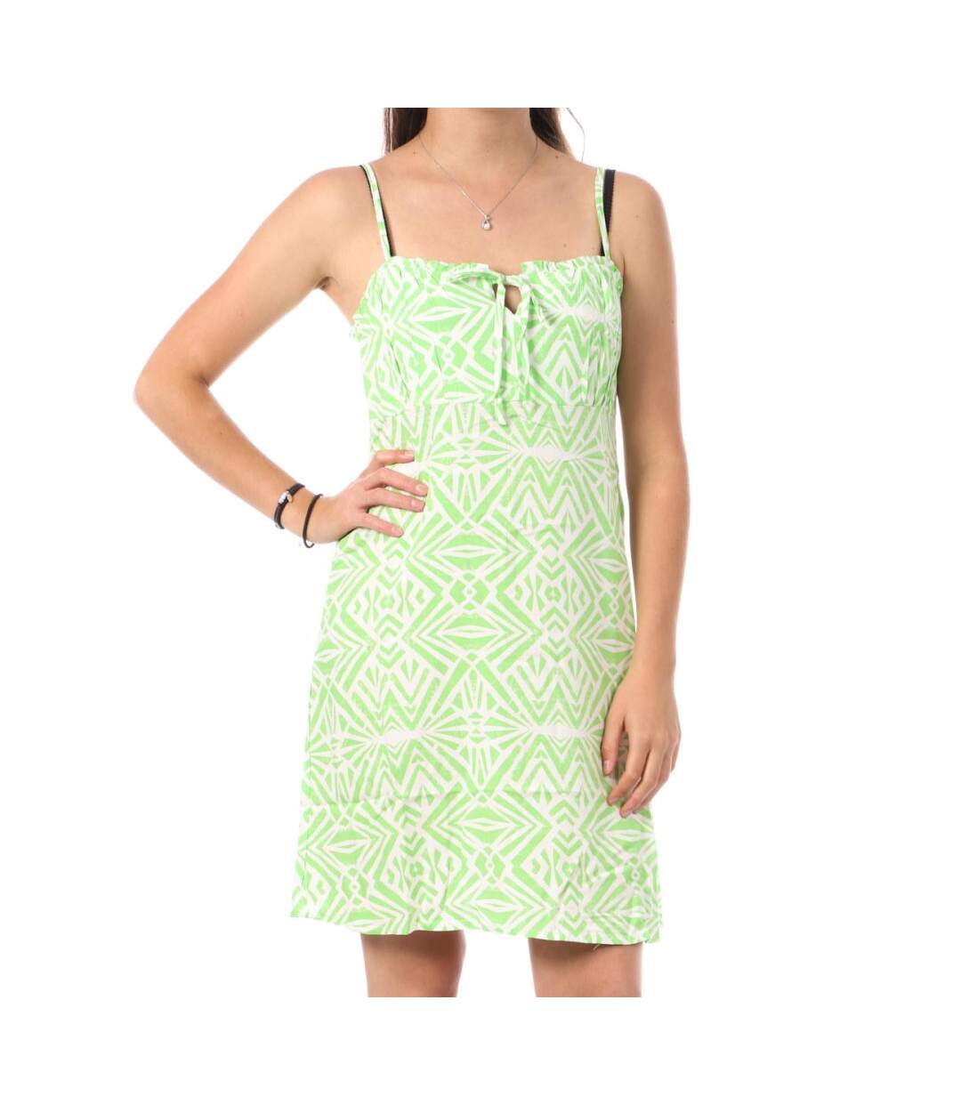 Robe Vert Femme Only Strap Alexa - L