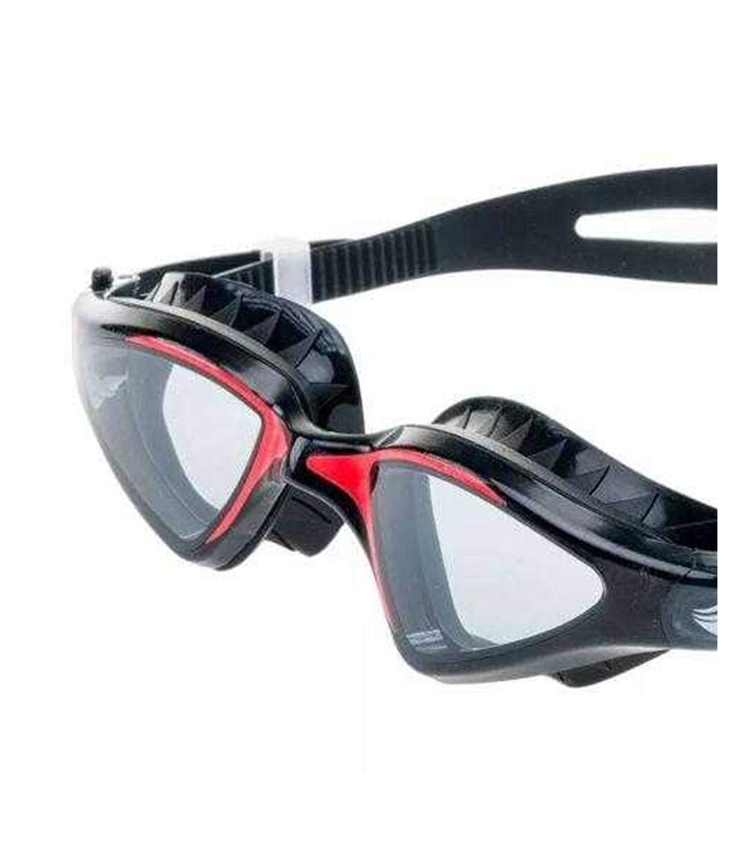 Lunettes De Natation Viper Adulte Noir Rouge Aquawave-3