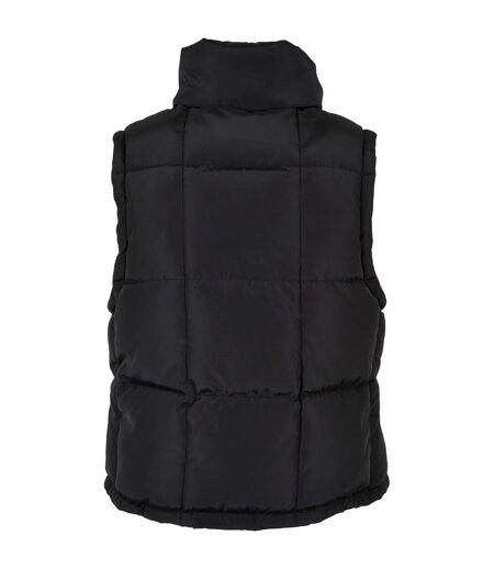 Doudoune Sans Manches Femme Noir Jaune Fluo Urban Classics