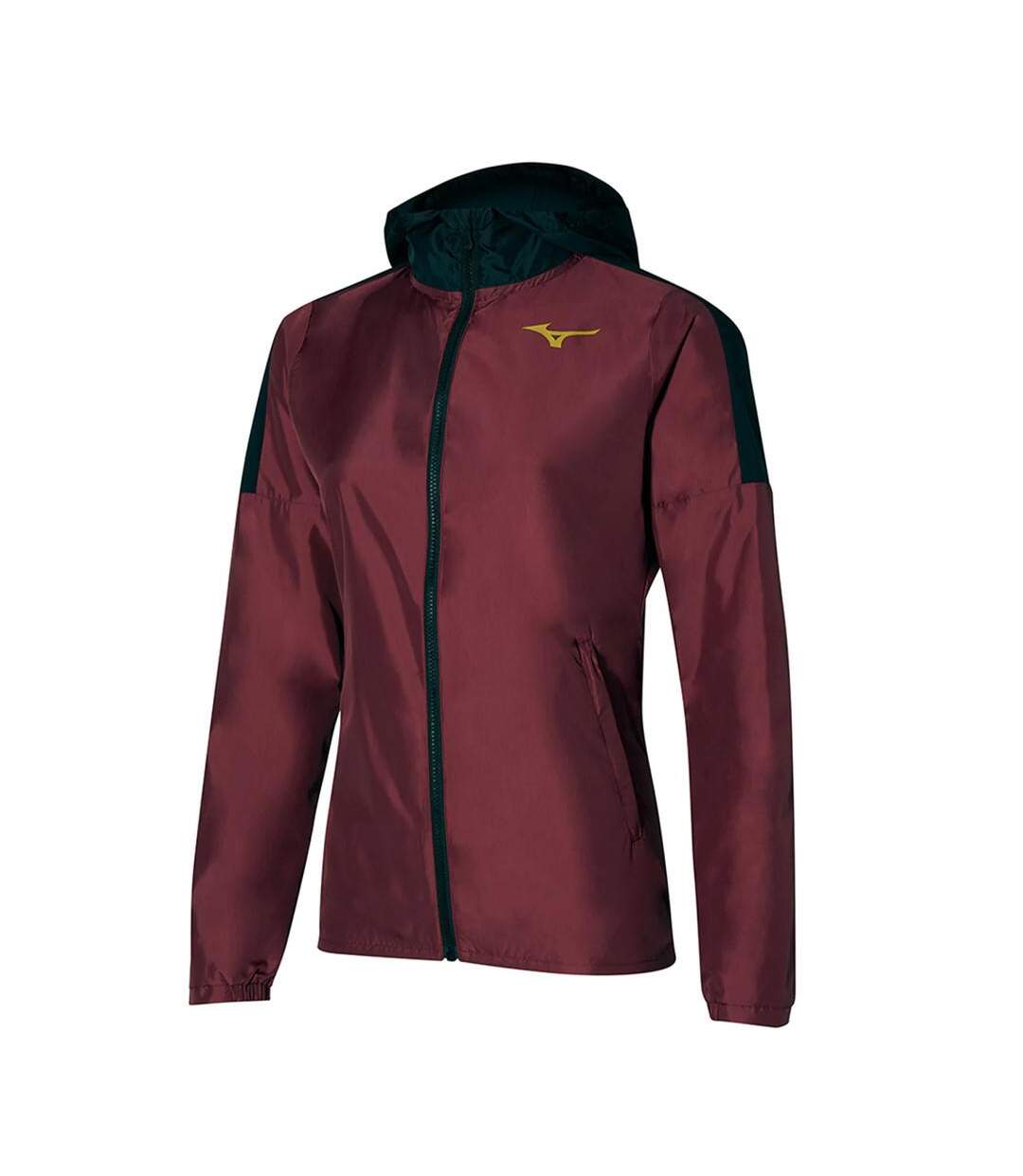 Veste Coupe-Vent Bordeaux Femme Mizuno Tennis - XS-1