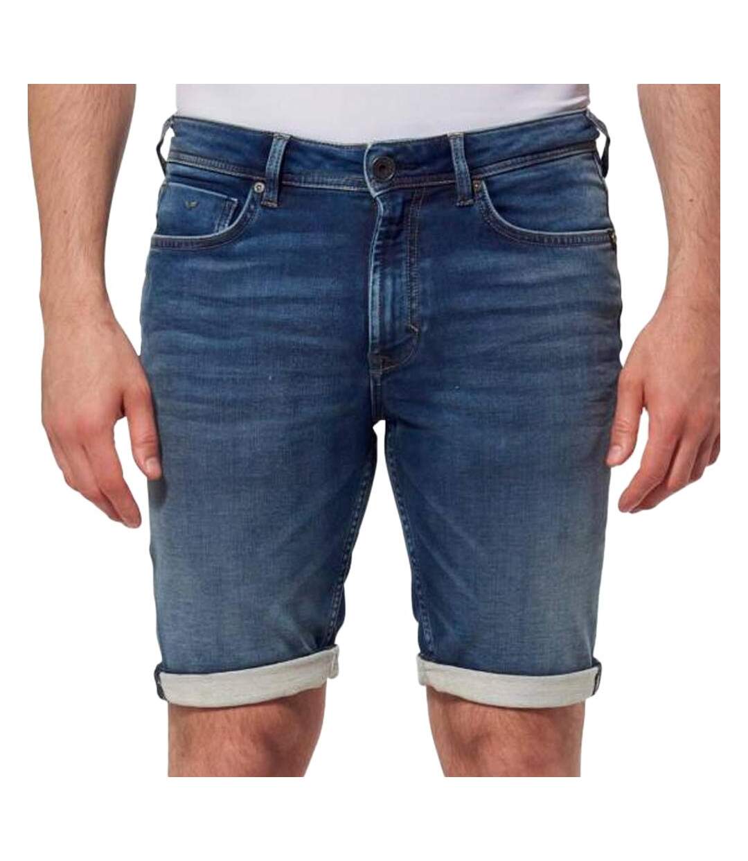 Short en Jean Bleu Foncé Homme Kaporal ELIXE - XXL-1