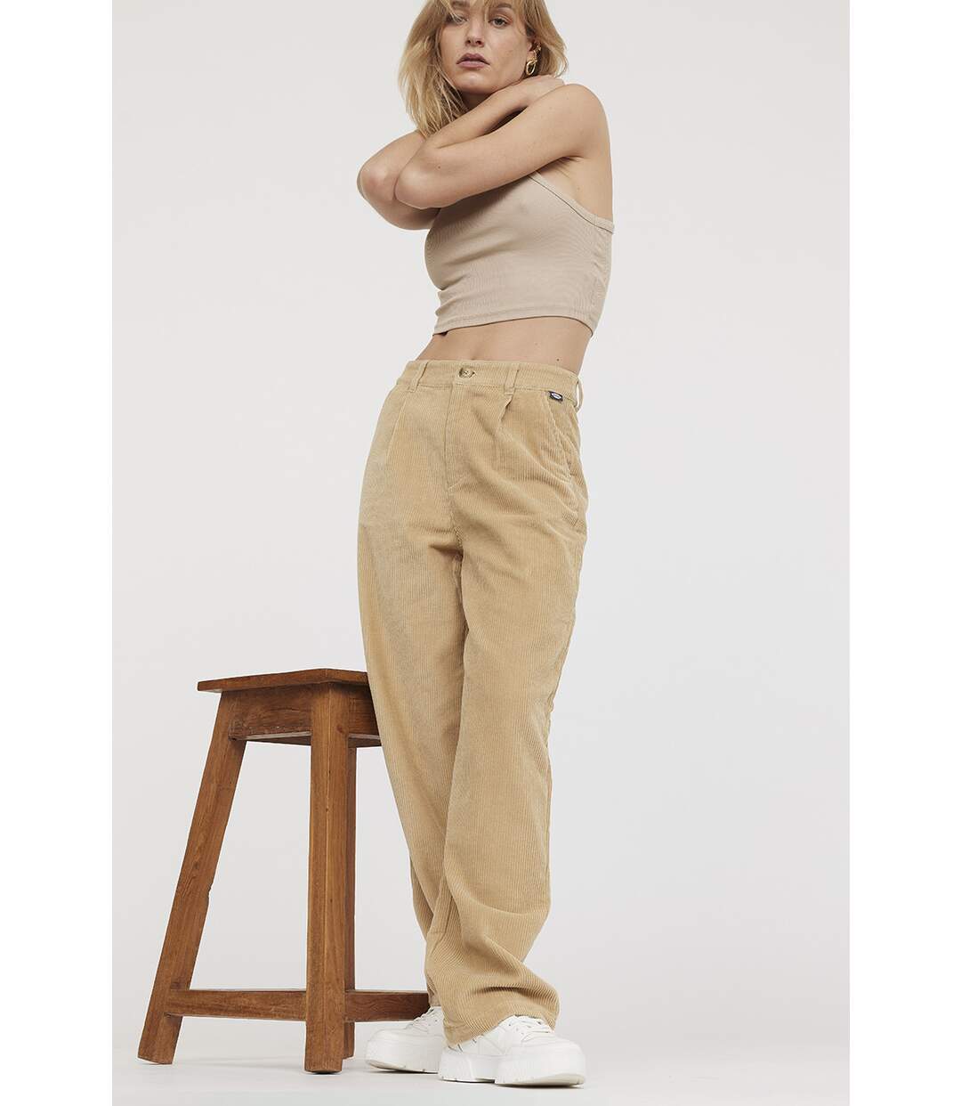 Pantalon coton chino JOLINA