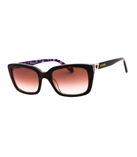 Lunettes De Soleil Love Femme Taille Unique Brun Havane Love Moschino