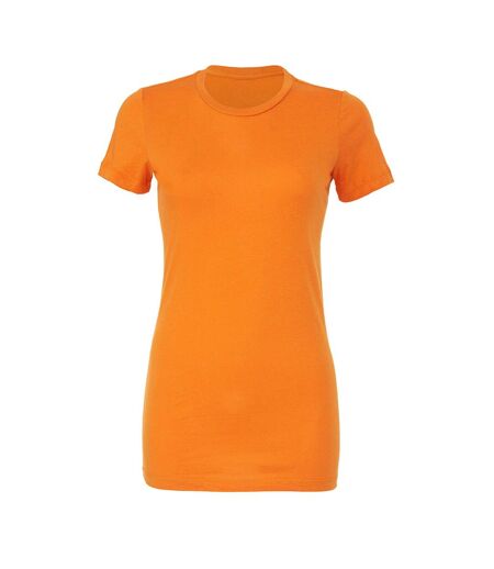 Bella + Canvas Womens/Ladies The Favourite T-Shirt (Orange)