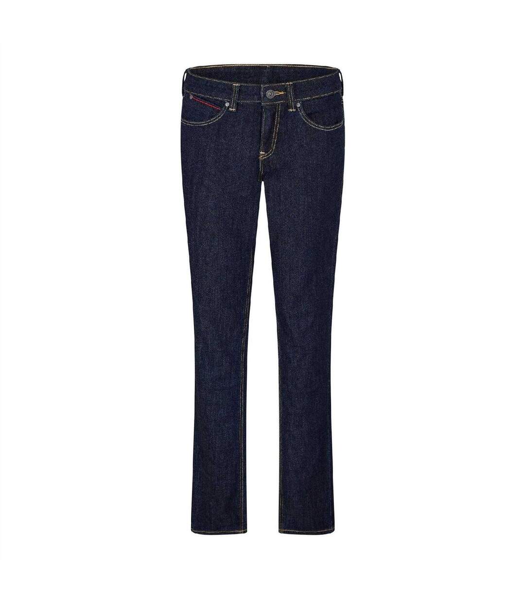 Womens/ladies Rinse Skinny Jeans Black Puma-1