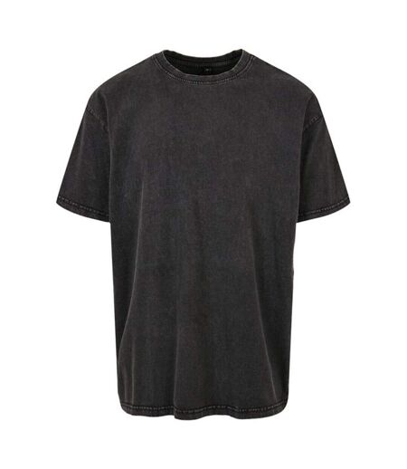 Mens Heavyweight Oversized T-shirt Black Build Your Brand