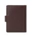 Wesley Leather Card Holder One Size Chocolate Brown Osprey-2