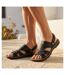 OZABI Sandales Homme Confort Semelle Souple Antiderapante Scratch 39-45-2