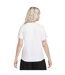 Womens/ladies Club T-shirt White Nike-2