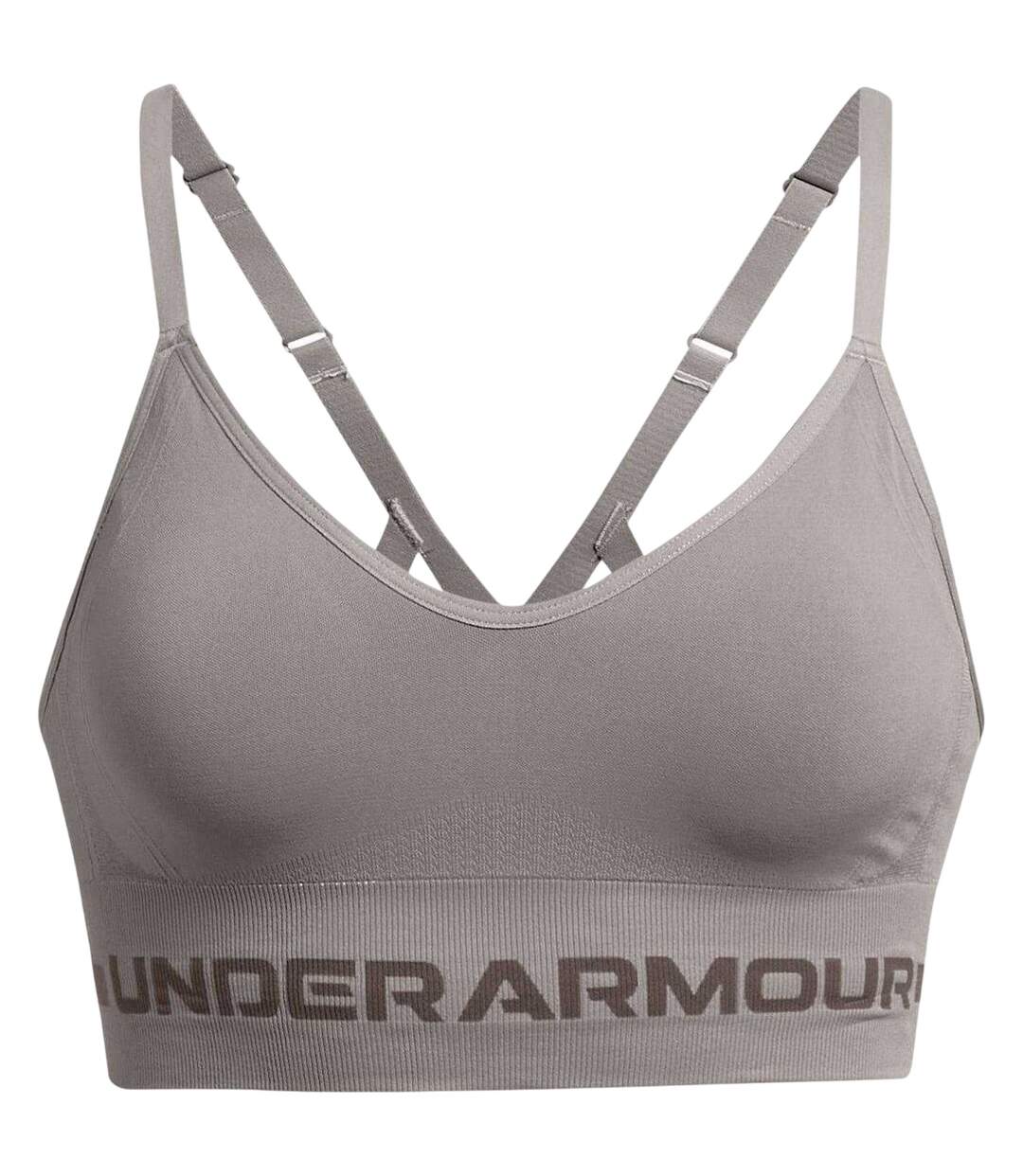 Brassière De Sport Femme Étain Under Armour-2