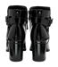 Womens/ladies Amarin Leather Ankle Boots Black Patent Lotus Shoes-2