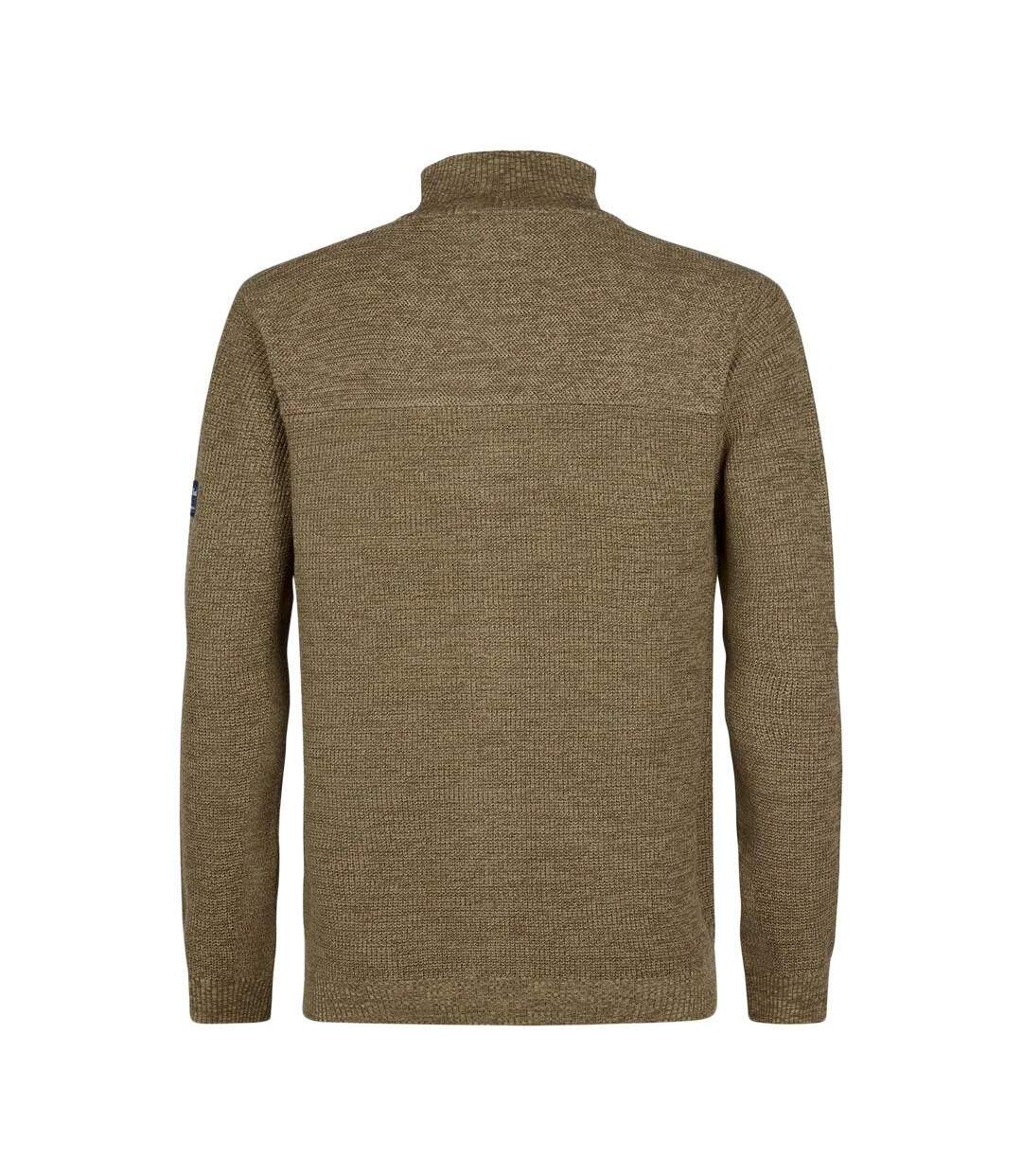 Gilet beige homme petrol industries collar-2