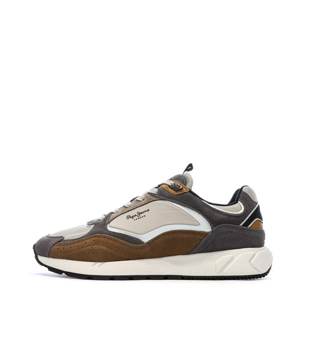 Baskets grises homme pepe jeans marlon-1