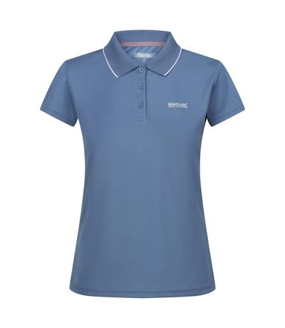 Polo manches courtes maverick femme bleu Regatta