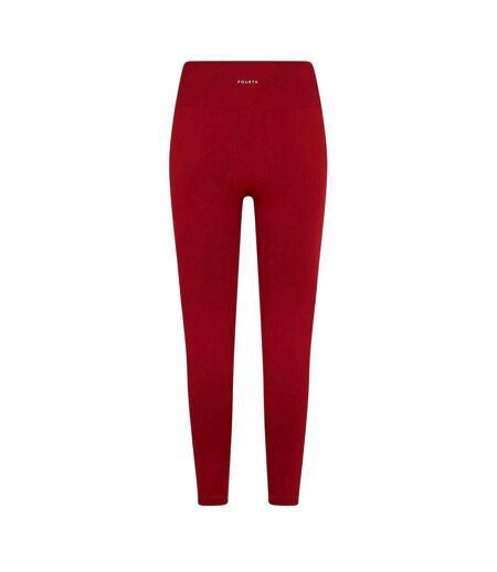 Legging Motif/style Sans Coutures Femme Rouge 4th & Reckless