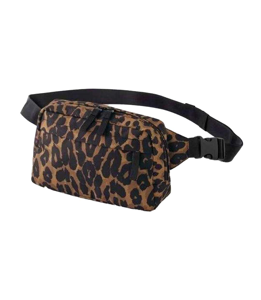 Sac À Bandoulière Motif/style Imprimé Léopard Taille Unique Marron Noir Bagbase-3