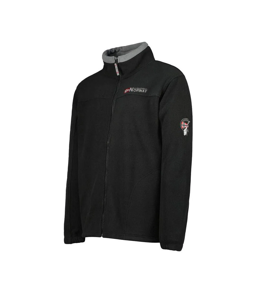 Veste polaire noire homme geographical norway tamazonie-2