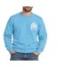Sweat bleu ciel homme olympique de marseille-1