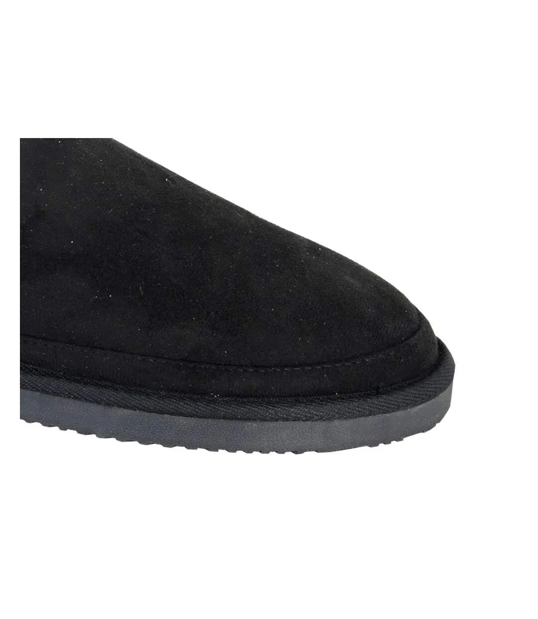 Chaussons Mules David Homme Noir Sleepers-3