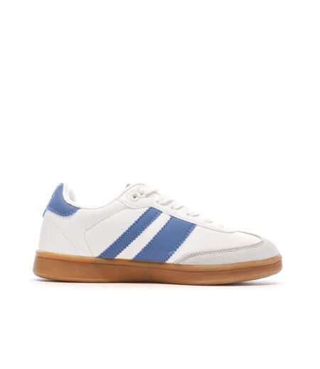 Baskets blanches/bleu femme teddy smith 120131