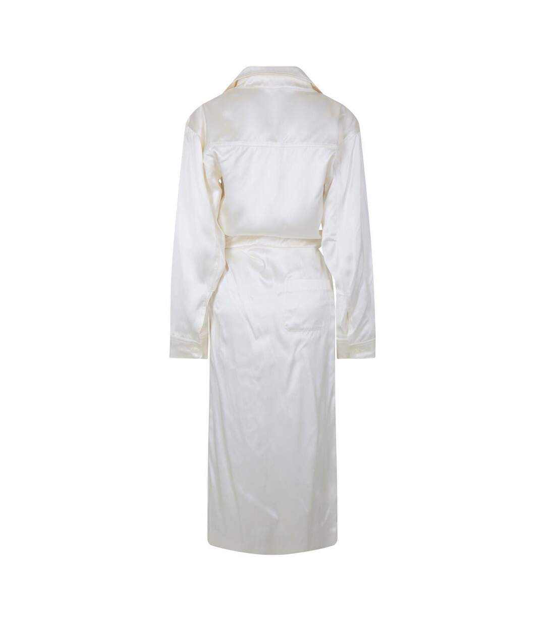 Robe Portefeuille Chine Femme Blanc Off White-2