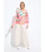 Pull doux col rond imprimé floral-3