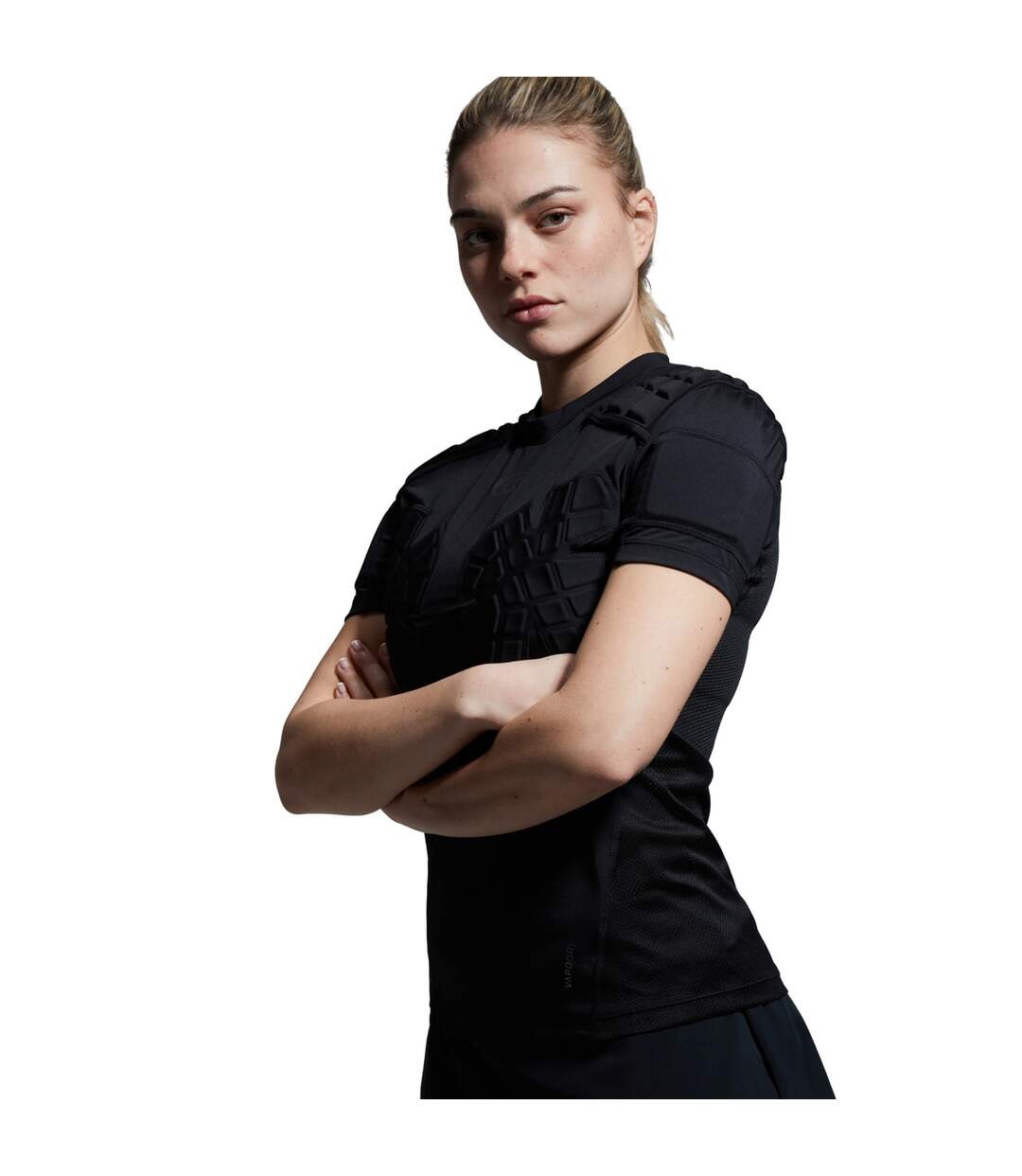 Womens/ladies Pro Protection Vest Black Canterbury-1