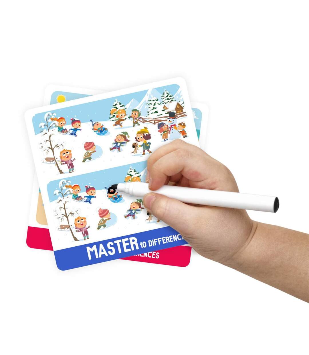 Jeu de Cartes Différences 15cm Multicolore-5