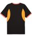 Mens Individualliga Graphic Lightweight T-shirt Black Orange Puma-2