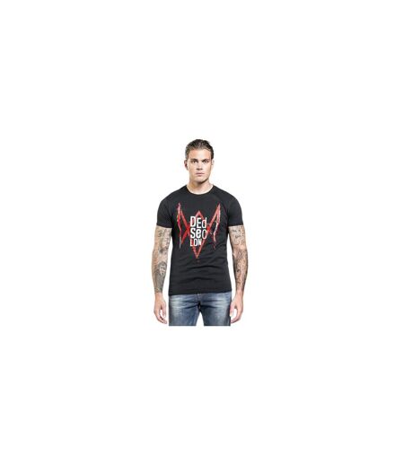 T-shirt Motif/style Logo Homme Noir Watch Dogs Legion
