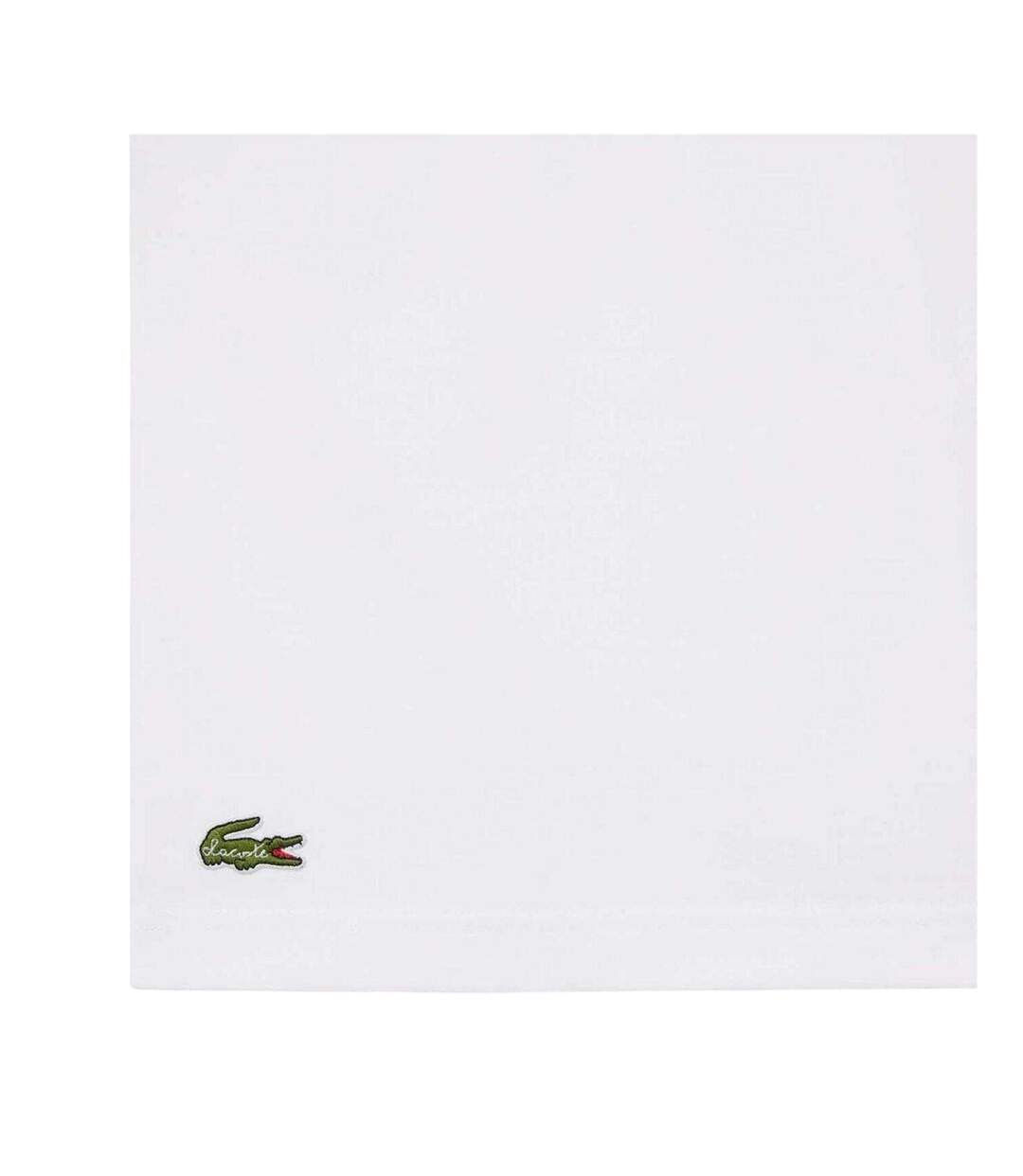T-shirt Motif/style Imprimé Graphique Homme Blanc Lacoste-2
