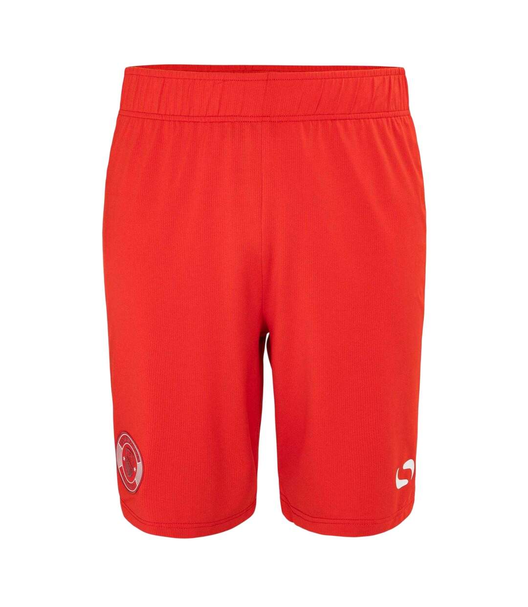 Childrens/kids Team Shorts Red Sondico-1
